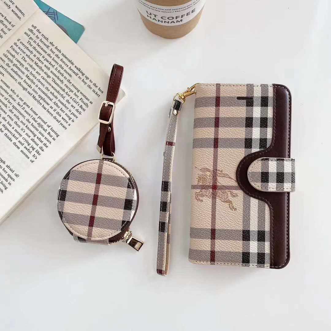 New Fashion Genuine Leather Multifunctional Phone Case Wallet Case for samsung