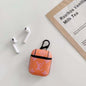 Fashion gradient leather Airpods case